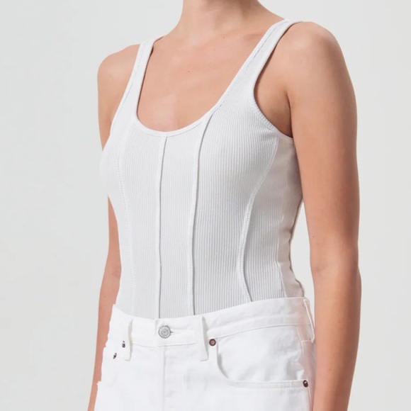 Agolde Tops - 🎈 AGOLDE - Elna Bodysuit in Spoon!